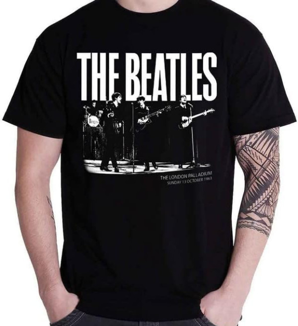 The Beatles 1963 The Palladium Unisex T-Shirt - M / Black