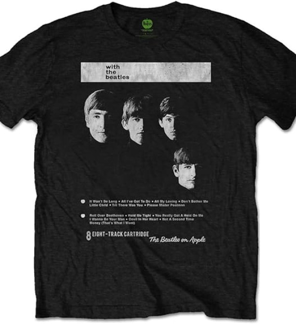 The Beatles With The Beatles 8 Track Lizenziert T-shirt Herren